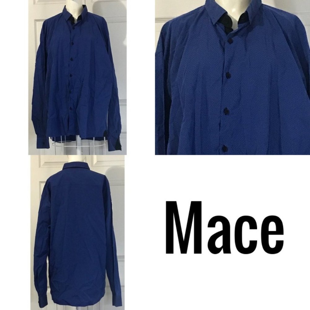 Mace button down shirt 3X - Picture 1 of 7